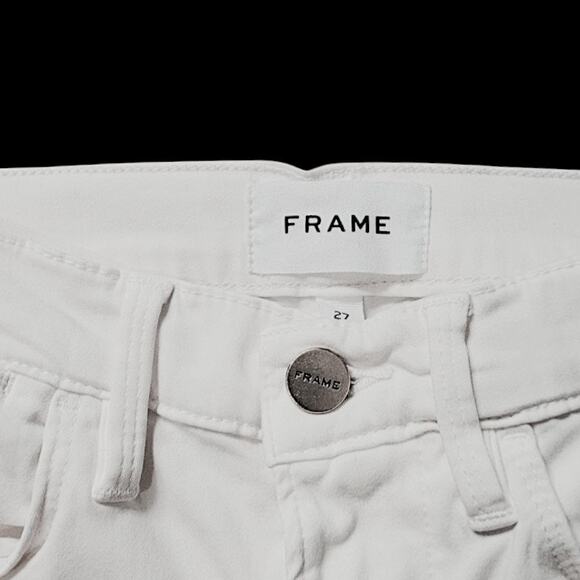 Frame Off White Jeans | Size 27 - Picture 5 of 9